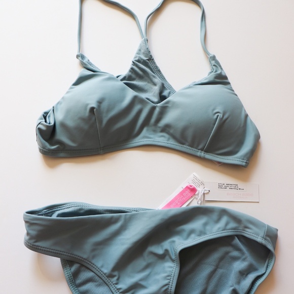 Beach Babe Two Piece Swim Set Size 6 - Picture 1 of 4